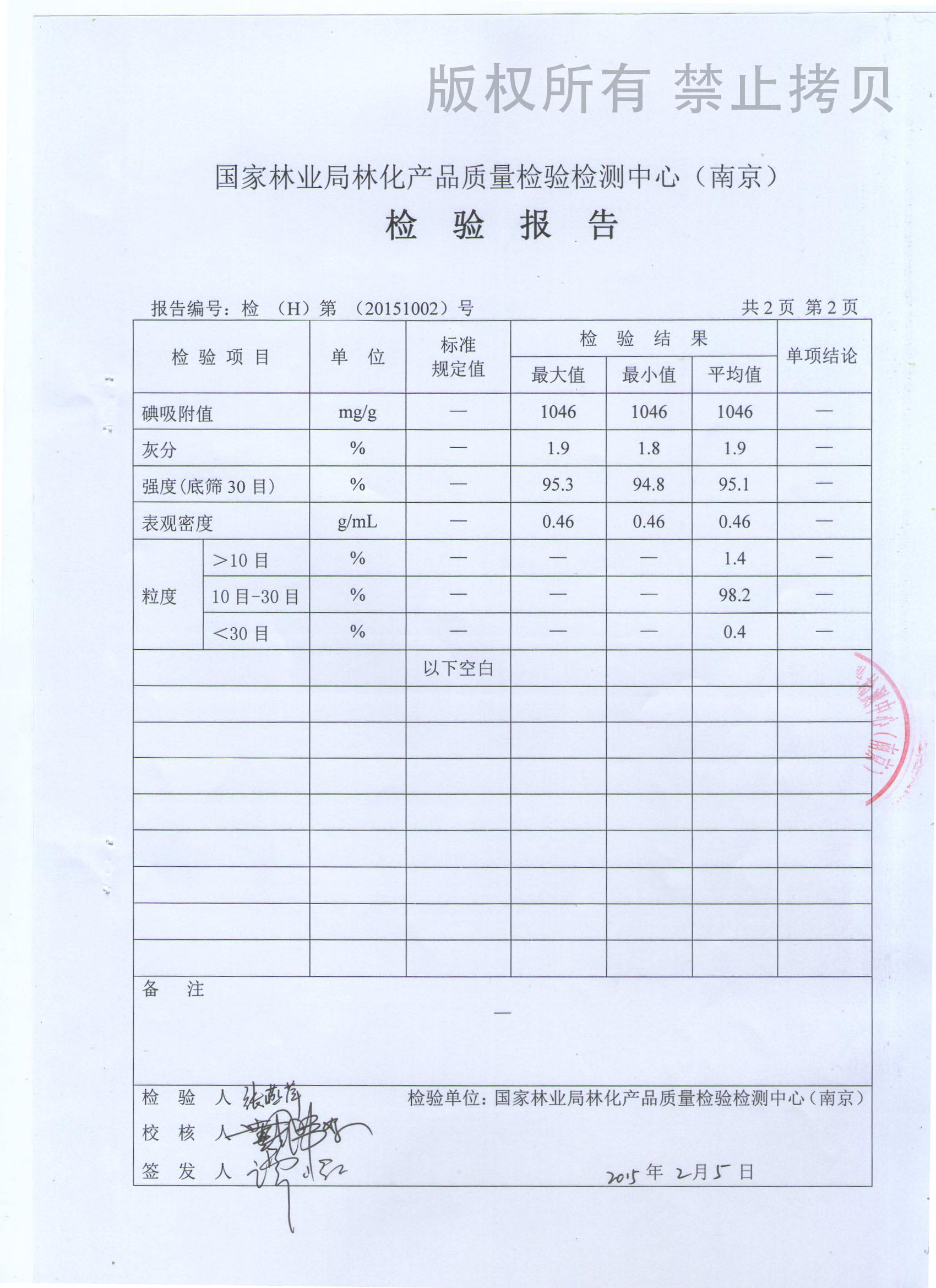 圖九 椰殼水處理活性炭